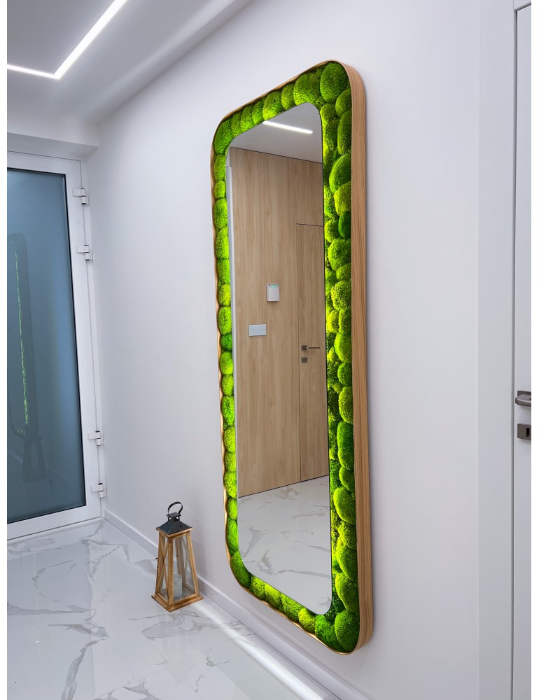 Machové zrkadlo Afflato Ambient Moss