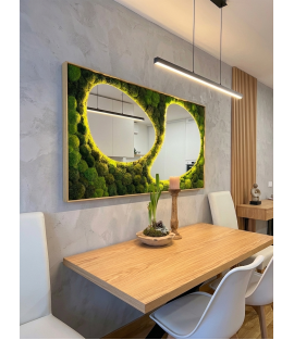 Machové zrkadlo ICONA Organico Bolmoss