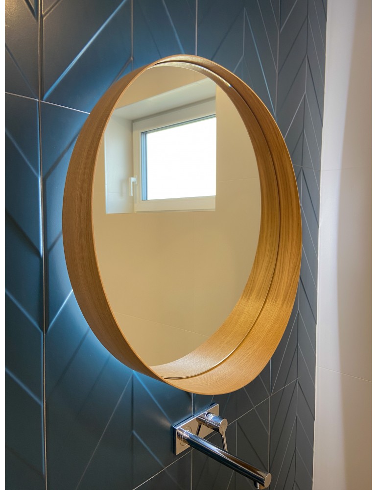  Okrúhle zrkadlo DI LUSSO AMBIENT LED