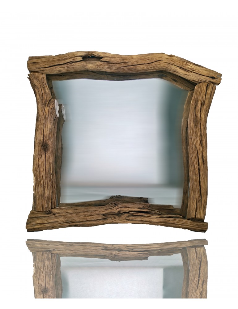 Zrkadlo z dreva s dušou